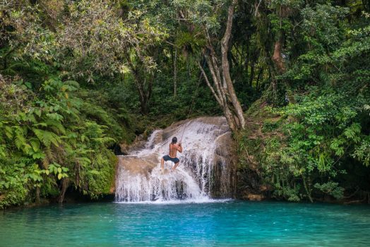 Forestry and waterfall fun in Topes de Collantes, Cuba