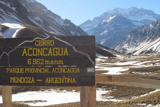 Aconcagua Mount (highest peak in America), Mendoza