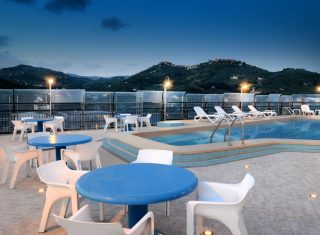 Terrace and Pool, Grand Ambasciatori Hotel