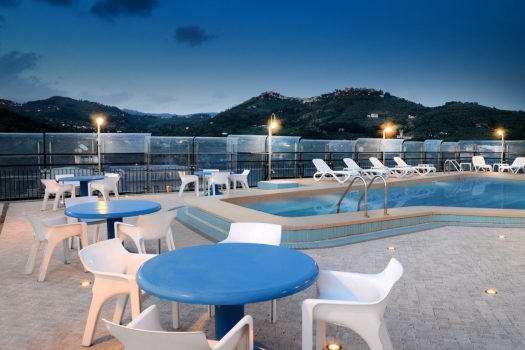 Terrace and Pool, Grand Ambasciatori Hotel