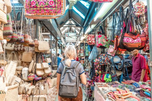 Bangkok, Thailand, Asia - Market traveller © Stephen Parry-Source Intrepid Travel