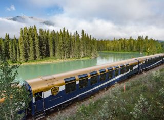 Beside the Bow River ©Rocky Mountaineer