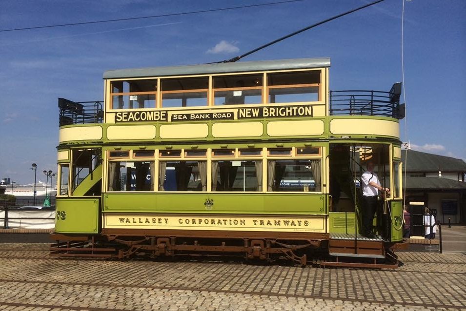 River Mersey, Liverpool - Tram (NCN)