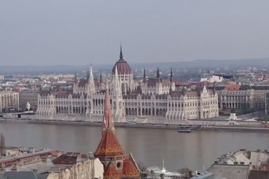 View of the Danube and the Parliament