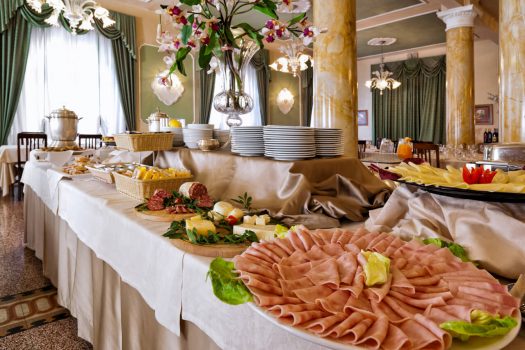 Hotel Ercolini e Savi Buffet © Hotel Ercolini e Savi, Montecatini Terme, Tuscany