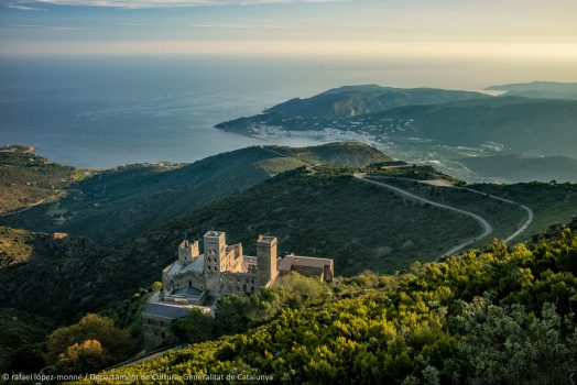 Spain, Catalonia, Cap de Creus nature reserve, Sant Pere de Rodes monastery, photo by Rafael Lopez-Monne NCN