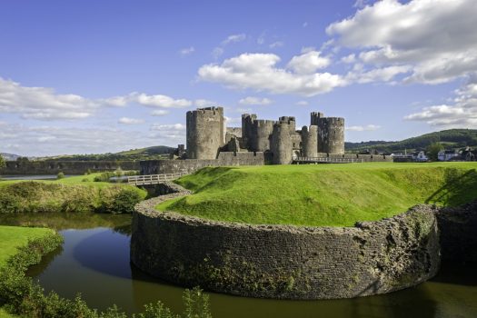 Caerphily Castle, Wales