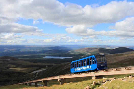 Cairngorm Forest, Aviemore, Scotland - White Lady funicular