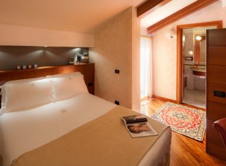 Standard Bedroom at Grand Hotel Diana Majestic, Diano Marina, Italian Riviera, Italy,