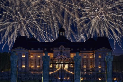 Chateau de Vaux-le-Vicomte, France - Candles and fireworks © Christophe Blanc