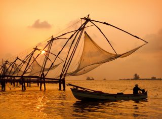 Chinese Fishing Nets, Kochi, India NCN