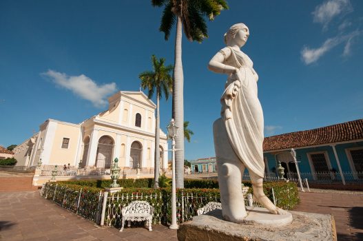 Statue in Trinidad, Cuba