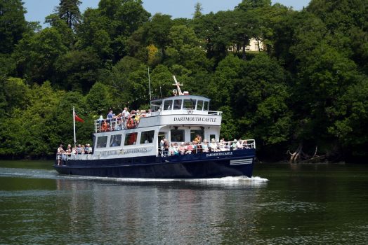 Dartmouth Steam Railway, Devon - Dartmouth Castle with Greenway