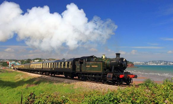 Dartmouth Steam Railway, Devon - Goliath at Goodrington
