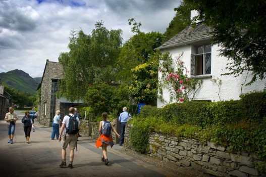 Dove Cottage, The Lake District, Cumbria - From the lane