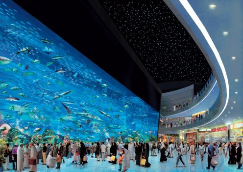 Dubai Mall Aquarium, Dubai, UAE