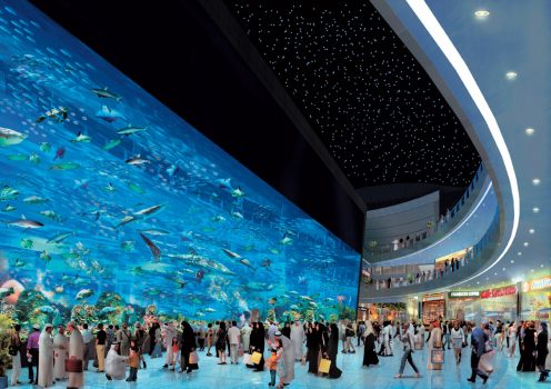 Dubai Mall Aquarium, Dubai, UAE