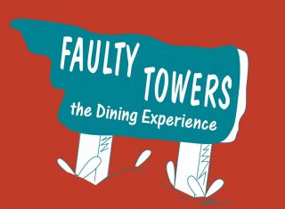 Faulty Towers the Dining Experience, London Sign
