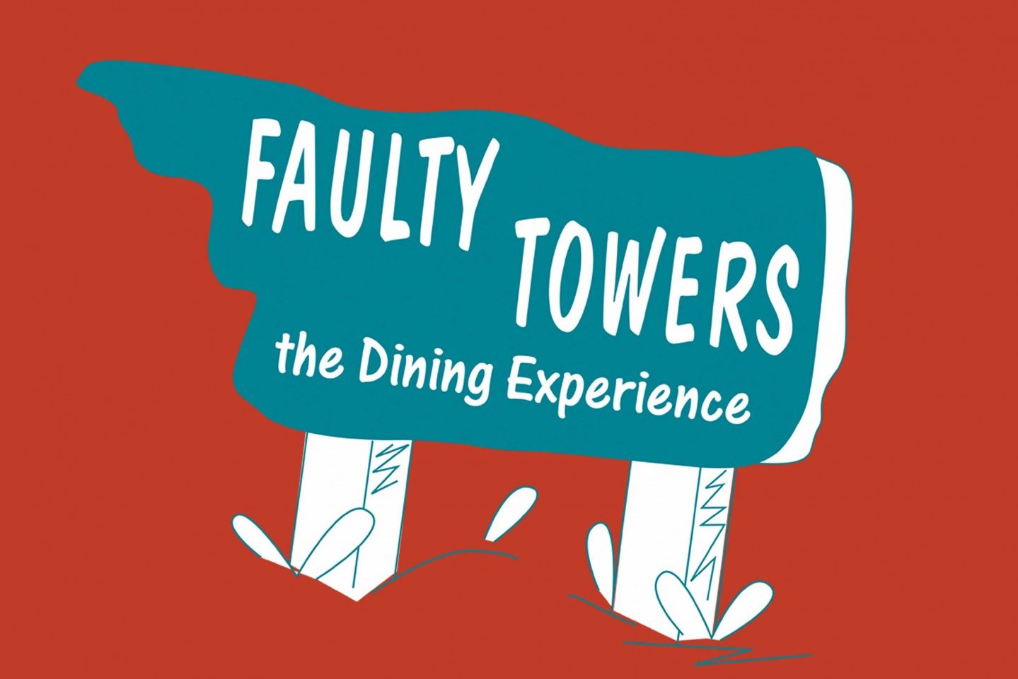 Faulty Towers the Dining Experience, London Sign