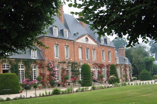 Chateau of Mesnil Geoffroy Ermenouville Normandy, France -