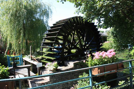 Veules les roses , Watermill, Normandy, France