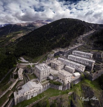 Fortezza di Fenestrelle, Piedmont, Italy - At night © ARCHIVE Association of San Carlo Onlus Project - Fenestrelle Fortress - Photo by Claudio Allais