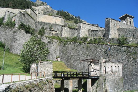 Fortress of Fenestrelle, Main Entrance © ARCHIVE Association of San Carlo Onlus Project - Fenestrelle Fortress - Photo by Claudio Allais