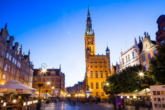 Poland, Gdansk, Group Travel, City Hall © Gdansk Tourism Organization