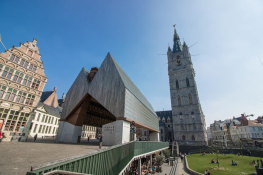 world war one centenary cruise - Ghent, Belgium - Ghent Market Hall © PT Wilding