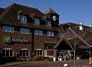 Holiday Inn Ashford Front with Clock Tower
