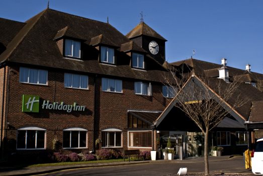 Holiday Inn Ashford Front with Clock Tower
