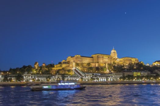 Hungary, Budapest, Buda Castle, Group travel, castle at night © budapestinfo.hu