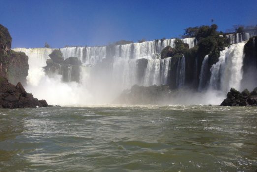 Iguazu waterfalls, San Martin Jump (argentine side)