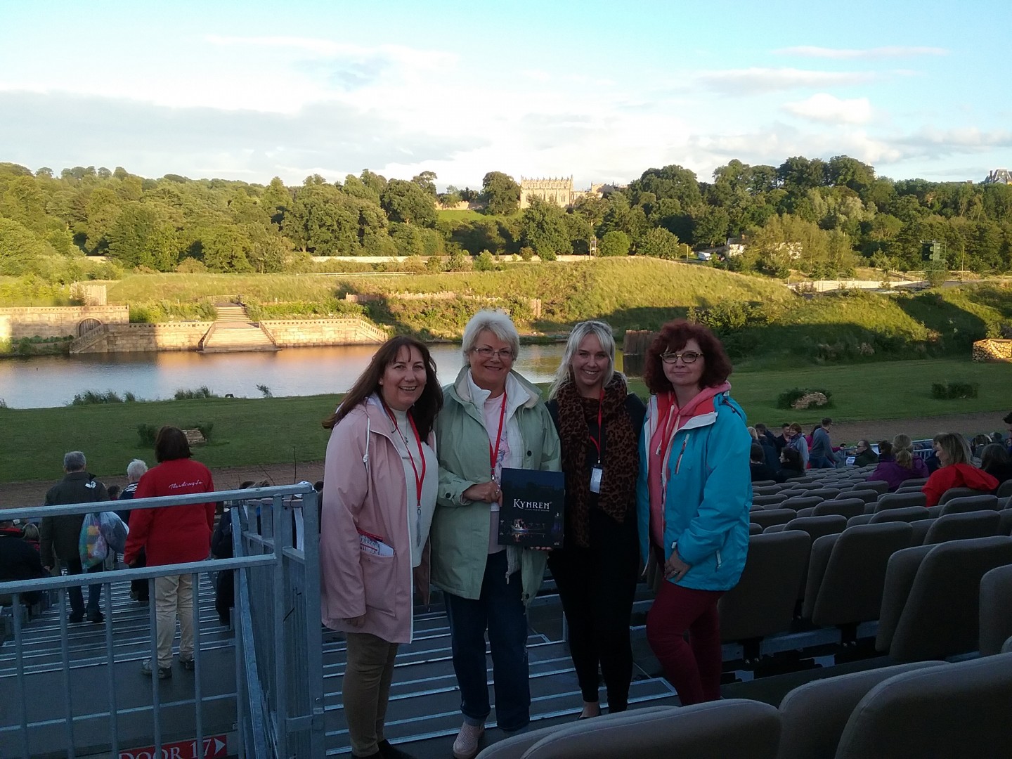 Kynren, County Durham, North East - In front of the 'stage'