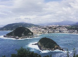 La Concha, Donostia-San Sebastian from Monte Igueldo, Basque Country - NCN FVI