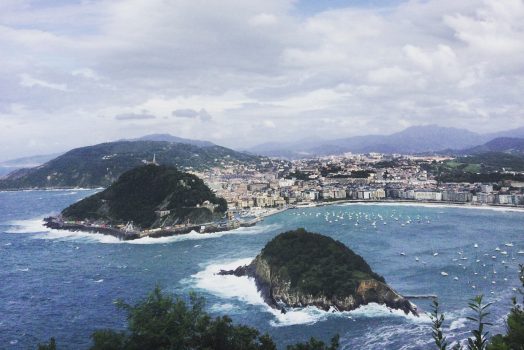 La Concha, Donostia-San Sebastian from Monte Igueldo, Basque Country - NCN FVI