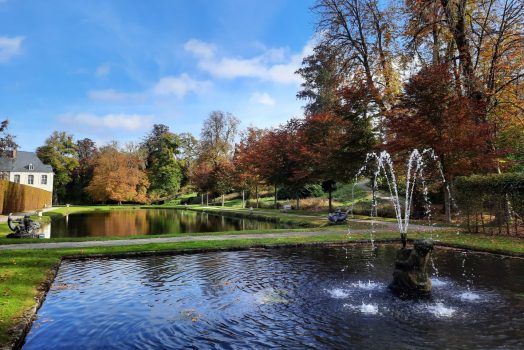 Belgium, Ardennes, Jardins d'Annevoie