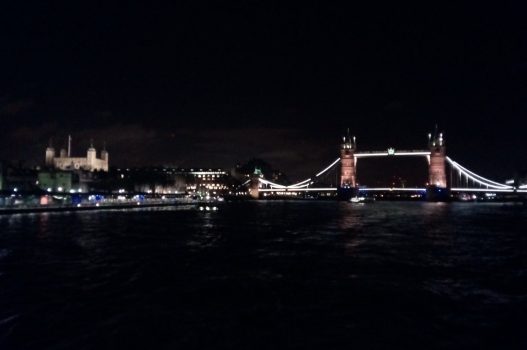 London landmarks by night