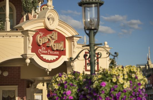 The Gibson Girl Ice Cream Parlour Main Street USA® ©Disney