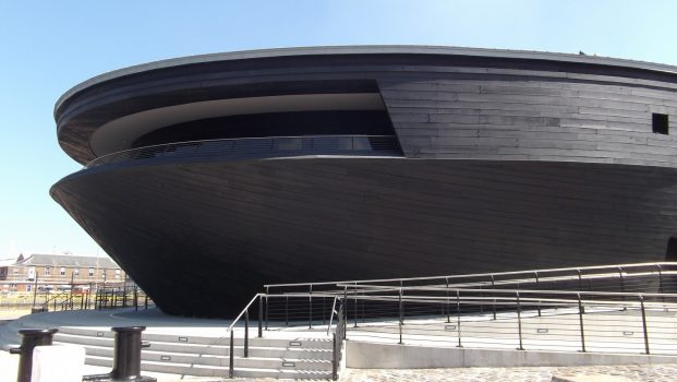 Mary Rose Museum, Portsmouth Historic Dockyard - The Mary Rose - External view of the Museum © The Mary Rose Trust