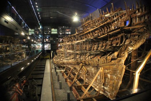 Mary Rose Museum, Portsmouth Historic Dockyard - The Mary Rose - Stern view © Mary Rose Trust