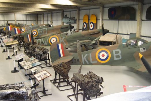 wartime tour Battle of Britain museum, Kent