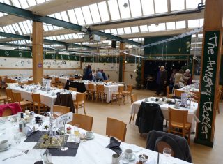 Entertainment Lunch at Oswaldtwistle Mills by Chris Pirolini