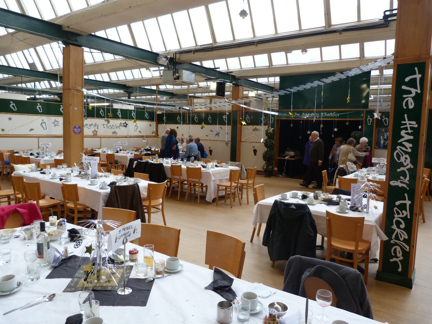 Entertainment Lunch at Oswaldtwistle Mills by Chris Pirolini