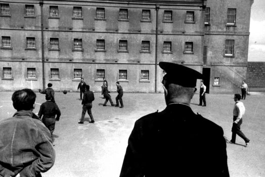 Peterhead Prison Museum, Aberdeen, Scotland - Yard - Football