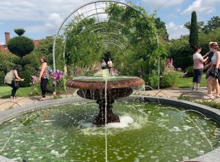 RHS Wisley - Surrey Fam Trip - Fountain