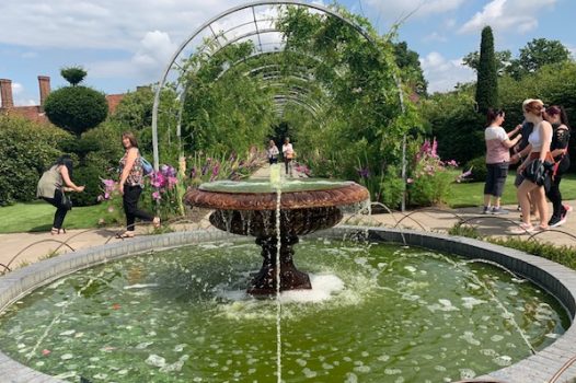 RHS Wisley - Surrey Fam Trip - Fountain