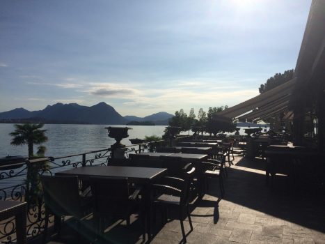Restaurant Terrace, Hotel Splendid, Baveno, Lake Maggiore