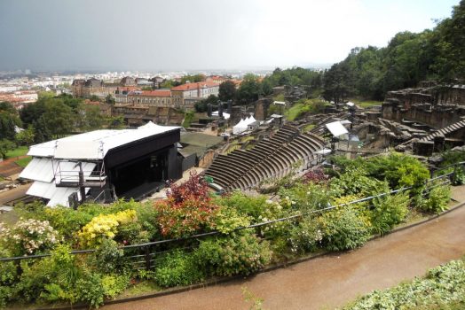 Roman Theatre in Lyon, France