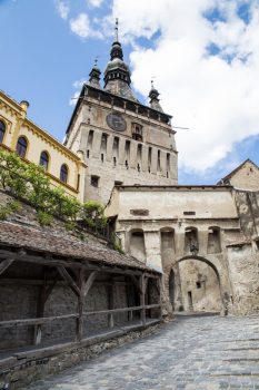 Romania, Transylvania, Sighisoara, Clock tower, Group Travel, Literary tour, book tour, Dracula NCN